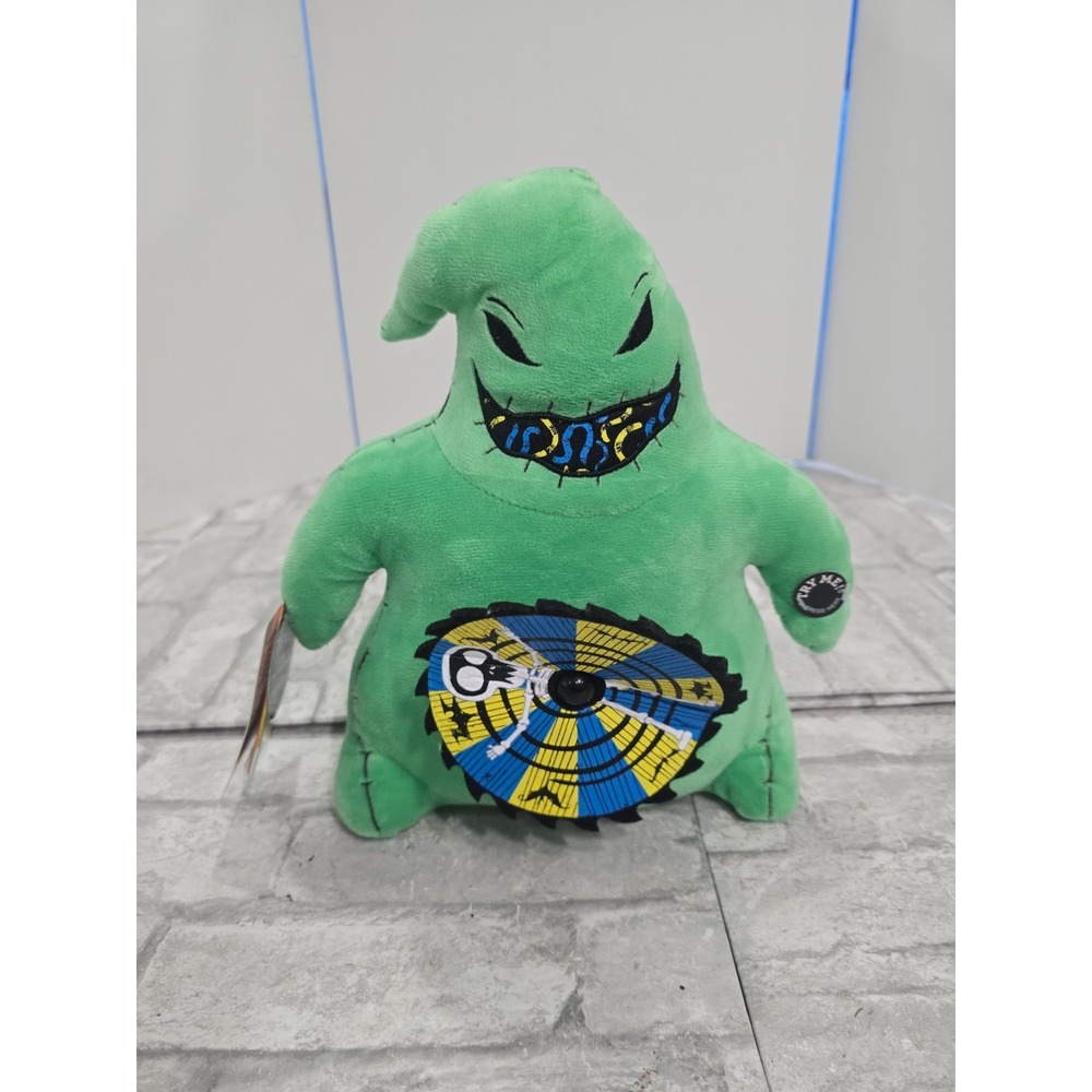 Animated Musical Oogie Boogie Plush The Nightmare Before Christmas Spins VIDEO